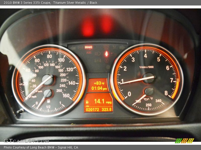  2010 3 Series 335i Coupe 335i Coupe Gauges