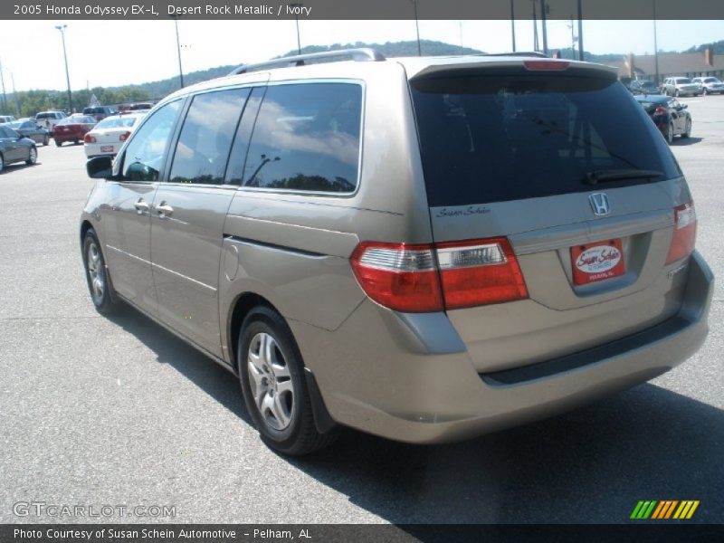 Desert Rock Metallic / Ivory 2005 Honda Odyssey EX-L