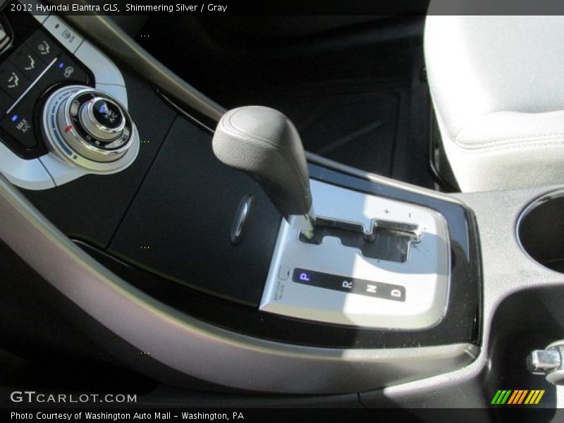 Shimmering Silver / Gray 2012 Hyundai Elantra GLS