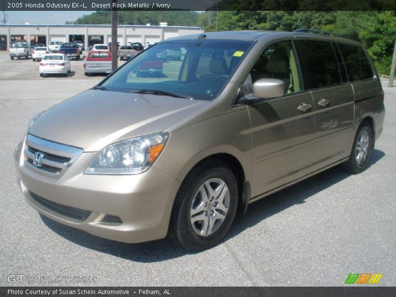 Desert Rock Metallic / Ivory 2005 Honda Odyssey EX-L