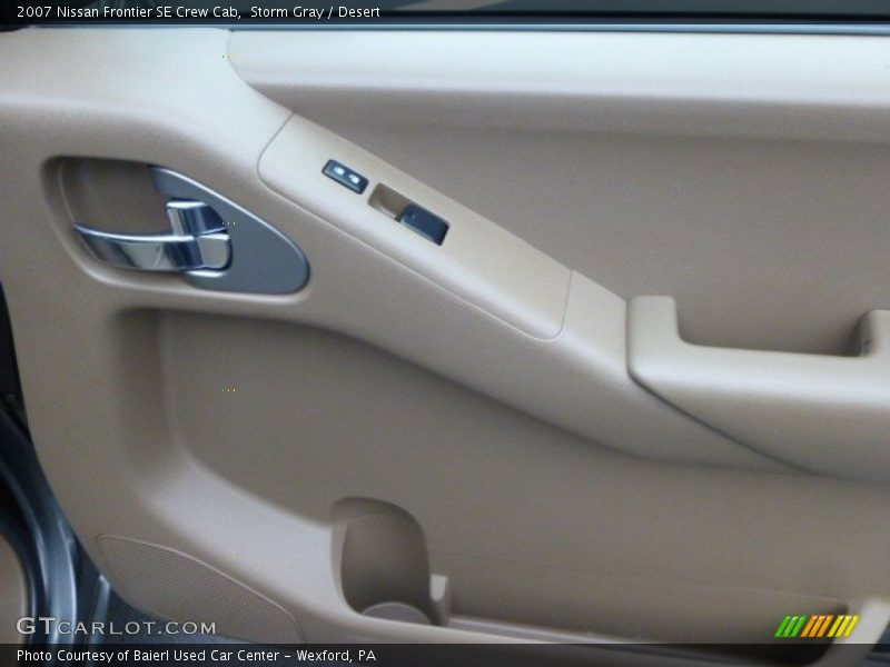 Storm Gray / Desert 2007 Nissan Frontier SE Crew Cab