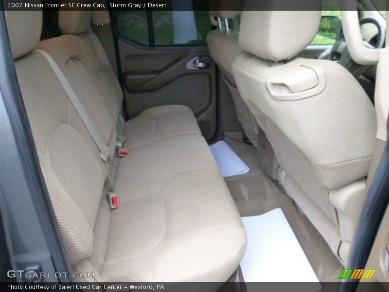 Storm Gray / Desert 2007 Nissan Frontier SE Crew Cab