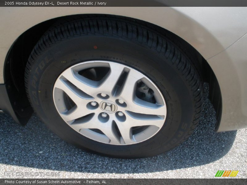 Desert Rock Metallic / Ivory 2005 Honda Odyssey EX-L