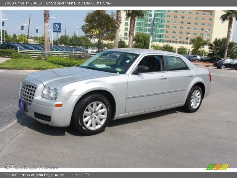 Bright Silver Metallic / Dark Slate Gray 2008 Chrysler 300 LX