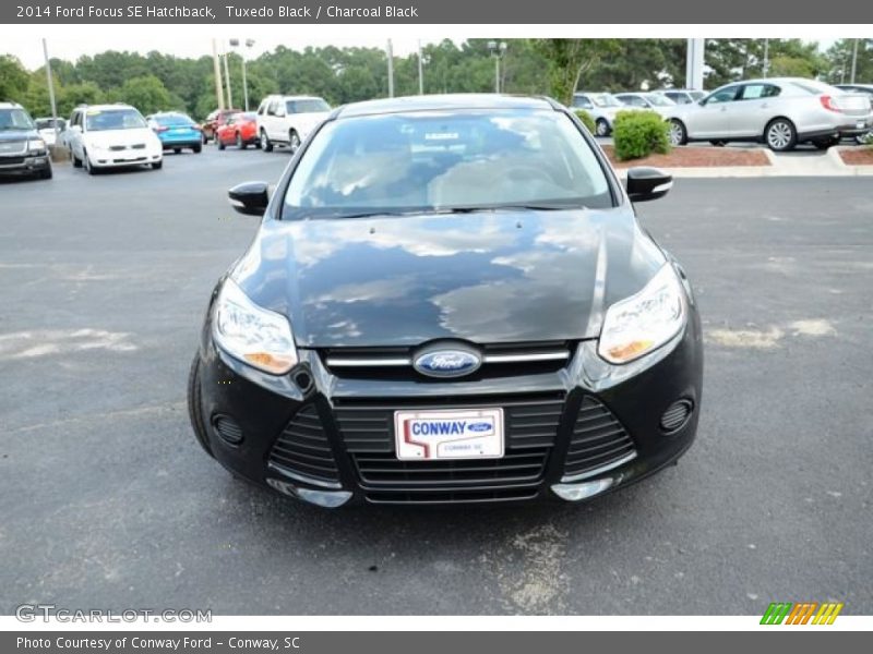 Tuxedo Black / Charcoal Black 2014 Ford Focus SE Hatchback