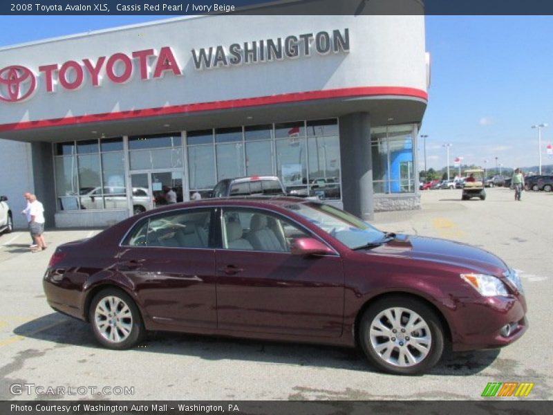 Cassis Red Pearl / Ivory Beige 2008 Toyota Avalon XLS