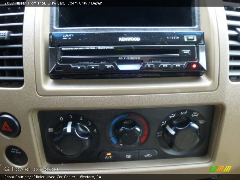 Storm Gray / Desert 2007 Nissan Frontier SE Crew Cab