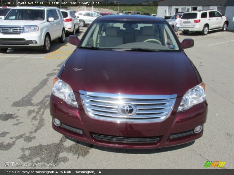 Cassis Red Pearl / Ivory Beige 2008 Toyota Avalon XLS
