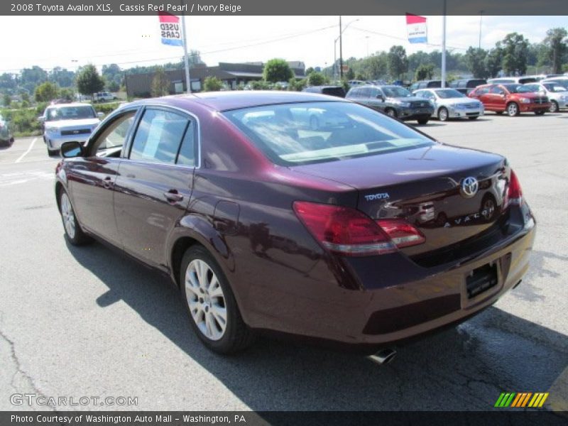 Cassis Red Pearl / Ivory Beige 2008 Toyota Avalon XLS
