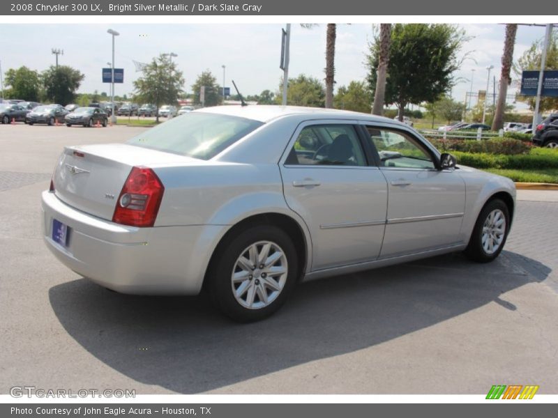 Bright Silver Metallic / Dark Slate Gray 2008 Chrysler 300 LX