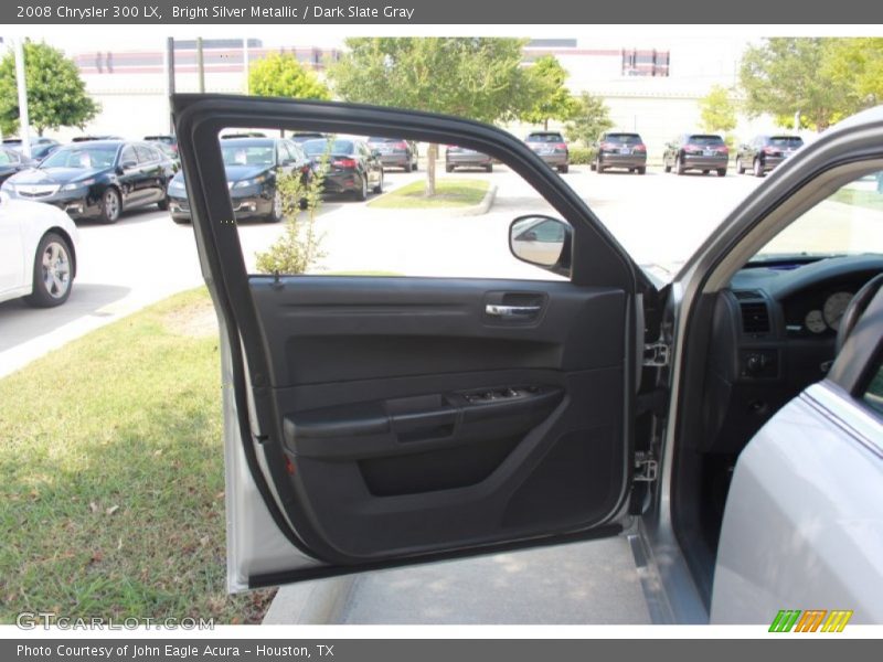 Bright Silver Metallic / Dark Slate Gray 2008 Chrysler 300 LX