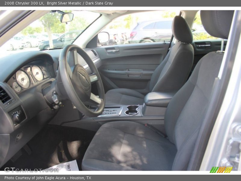 Bright Silver Metallic / Dark Slate Gray 2008 Chrysler 300 LX