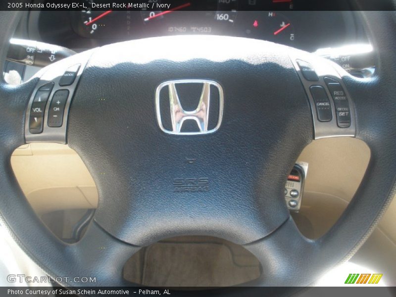 Desert Rock Metallic / Ivory 2005 Honda Odyssey EX-L