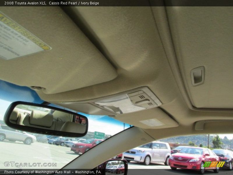 Cassis Red Pearl / Ivory Beige 2008 Toyota Avalon XLS
