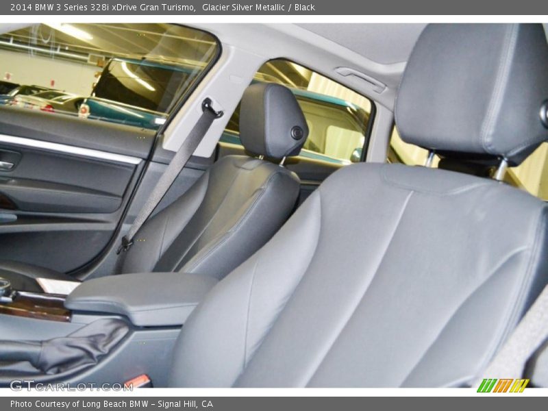 Glacier Silver Metallic / Black 2014 BMW 3 Series 328i xDrive Gran Turismo