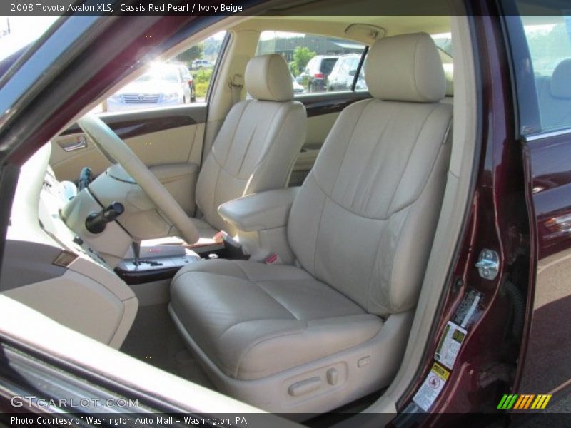 Cassis Red Pearl / Ivory Beige 2008 Toyota Avalon XLS