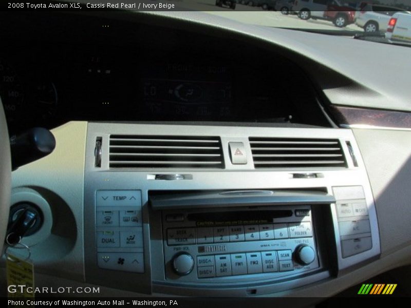 Cassis Red Pearl / Ivory Beige 2008 Toyota Avalon XLS