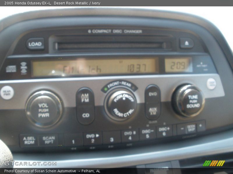 Desert Rock Metallic / Ivory 2005 Honda Odyssey EX-L