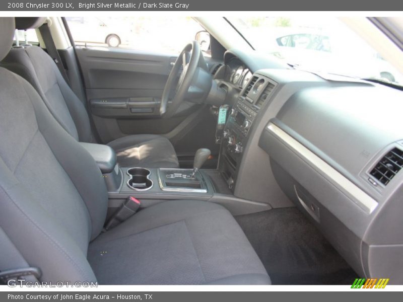 Bright Silver Metallic / Dark Slate Gray 2008 Chrysler 300 LX