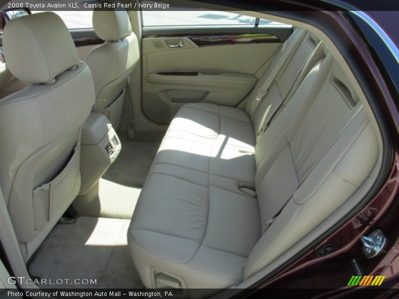 Cassis Red Pearl / Ivory Beige 2008 Toyota Avalon XLS
