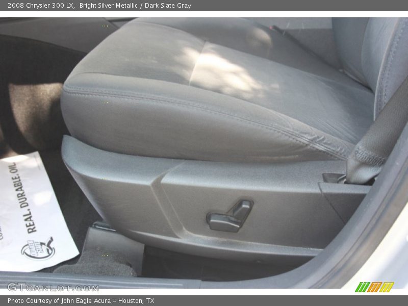 Bright Silver Metallic / Dark Slate Gray 2008 Chrysler 300 LX