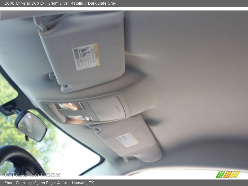 Bright Silver Metallic / Dark Slate Gray 2008 Chrysler 300 LX