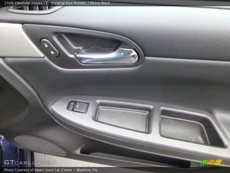 Imperial Blue Metallic / Ebony Black 2008 Chevrolet Impala LT