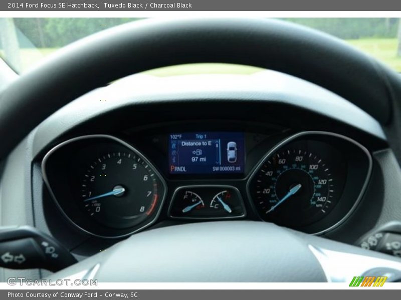 Tuxedo Black / Charcoal Black 2014 Ford Focus SE Hatchback