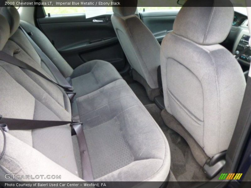 Imperial Blue Metallic / Ebony Black 2008 Chevrolet Impala LT