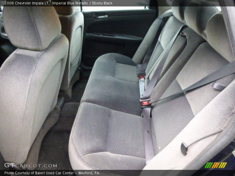 Imperial Blue Metallic / Ebony Black 2008 Chevrolet Impala LT