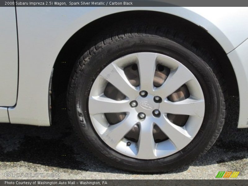 Spark Silver Metallic / Carbon Black 2008 Subaru Impreza 2.5i Wagon