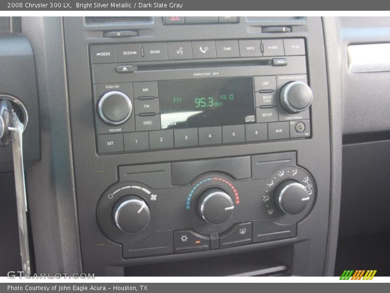 Bright Silver Metallic / Dark Slate Gray 2008 Chrysler 300 LX