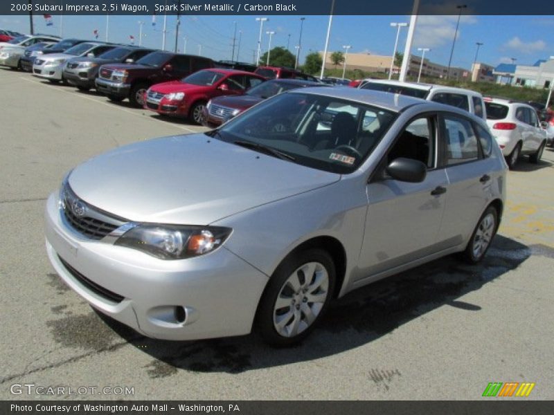 Spark Silver Metallic / Carbon Black 2008 Subaru Impreza 2.5i Wagon