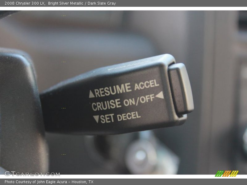 Bright Silver Metallic / Dark Slate Gray 2008 Chrysler 300 LX