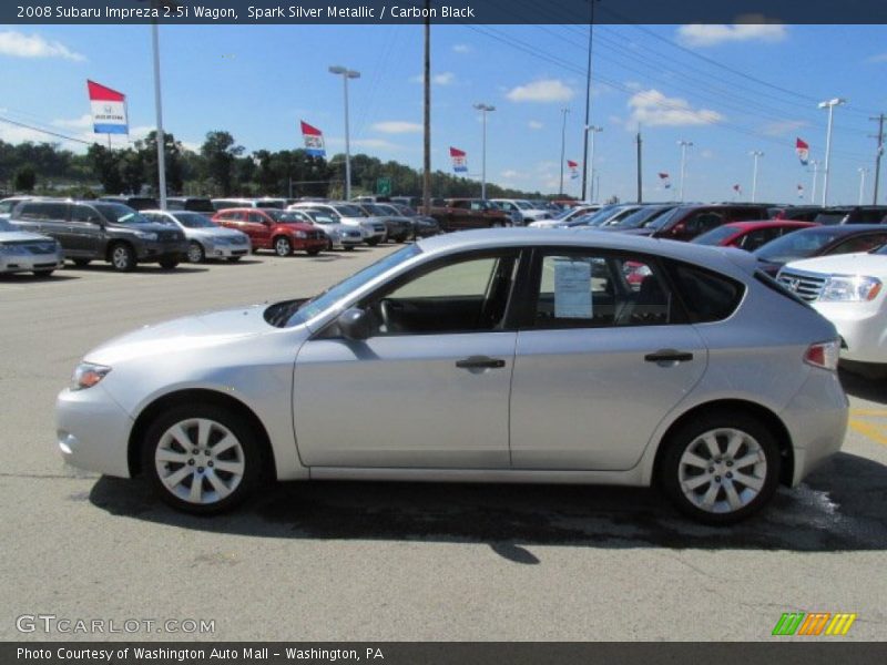 Spark Silver Metallic / Carbon Black 2008 Subaru Impreza 2.5i Wagon