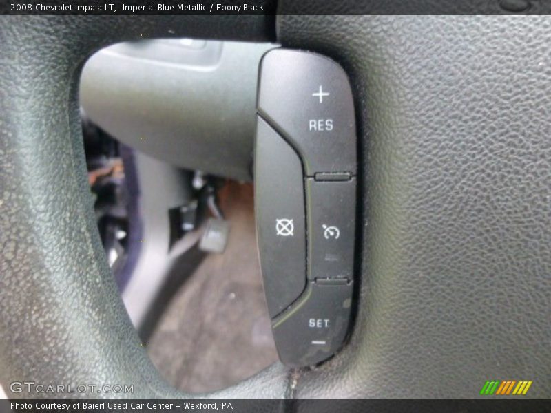 Imperial Blue Metallic / Ebony Black 2008 Chevrolet Impala LT