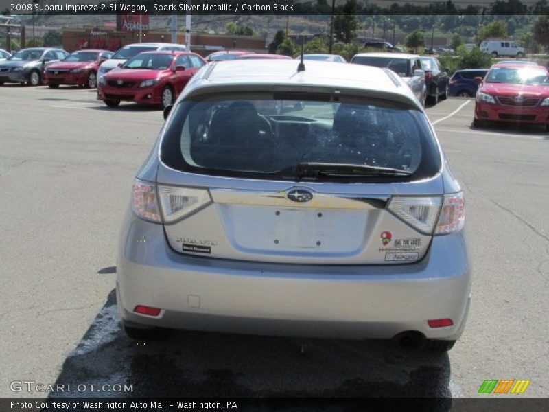 Spark Silver Metallic / Carbon Black 2008 Subaru Impreza 2.5i Wagon