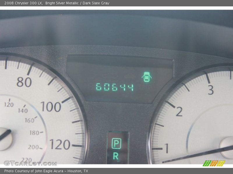 Bright Silver Metallic / Dark Slate Gray 2008 Chrysler 300 LX