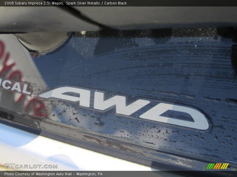 Spark Silver Metallic / Carbon Black 2008 Subaru Impreza 2.5i Wagon
