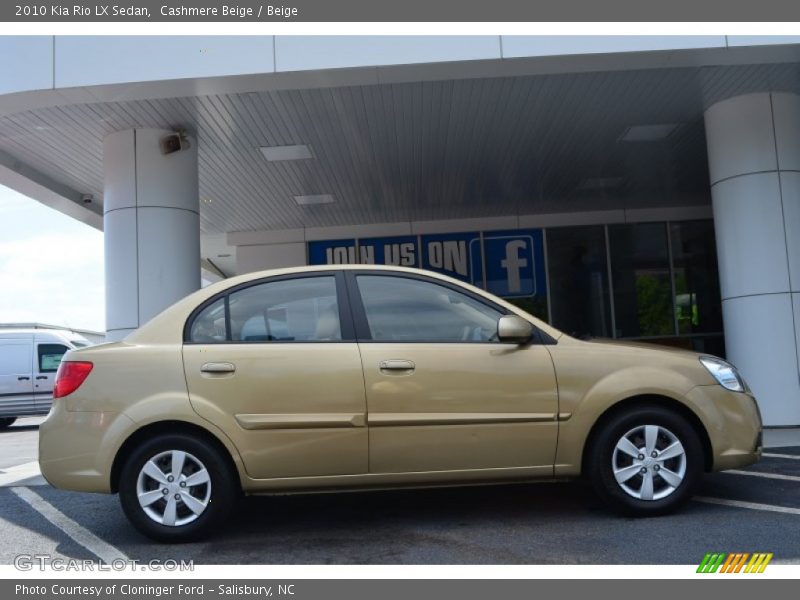 Cashmere Beige / Beige 2010 Kia Rio LX Sedan