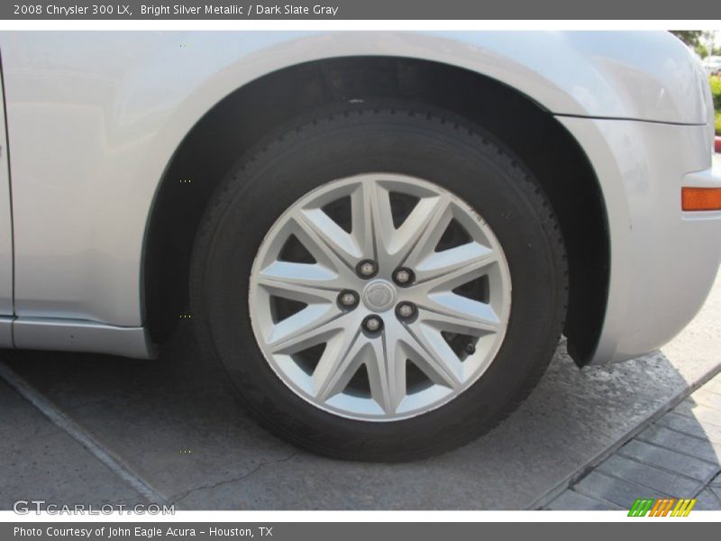 Bright Silver Metallic / Dark Slate Gray 2008 Chrysler 300 LX