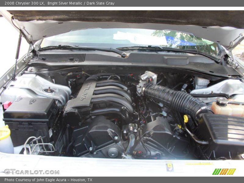 Bright Silver Metallic / Dark Slate Gray 2008 Chrysler 300 LX