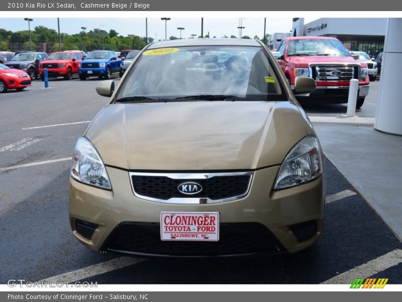 Cashmere Beige / Beige 2010 Kia Rio LX Sedan