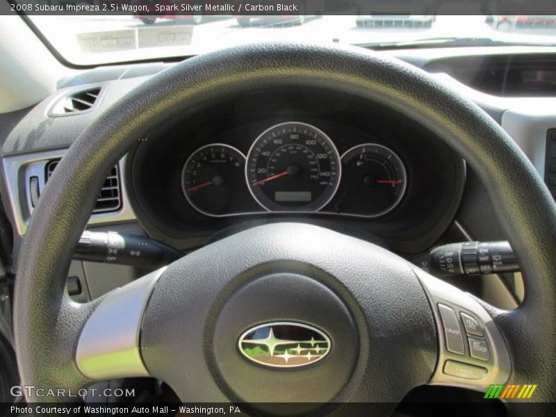 Spark Silver Metallic / Carbon Black 2008 Subaru Impreza 2.5i Wagon