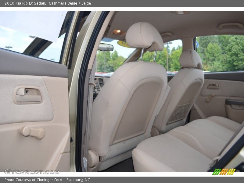Cashmere Beige / Beige 2010 Kia Rio LX Sedan