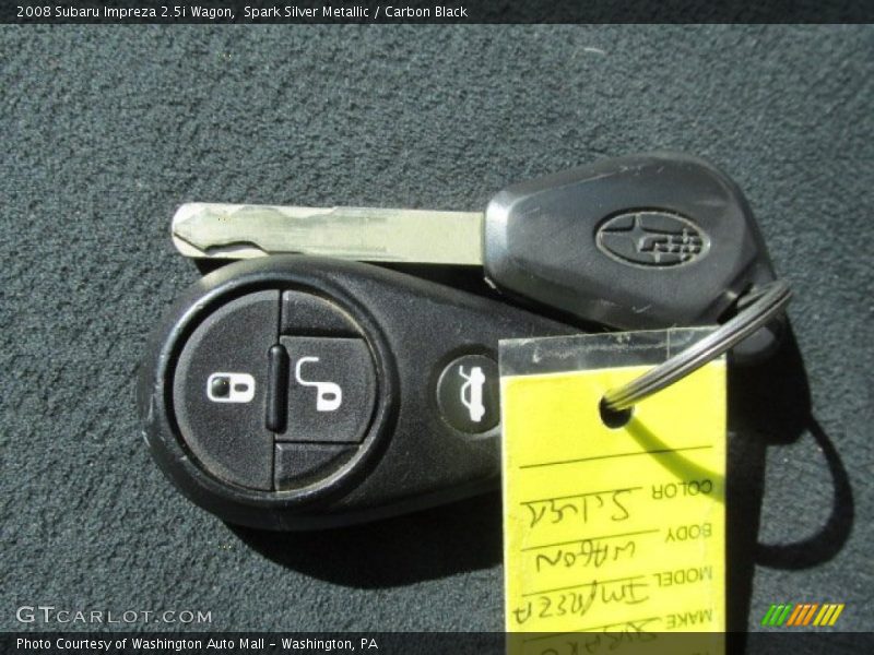 Spark Silver Metallic / Carbon Black 2008 Subaru Impreza 2.5i Wagon
