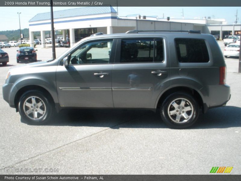 Nimbus Gray Metallic / Gray 2009 Honda Pilot Touring