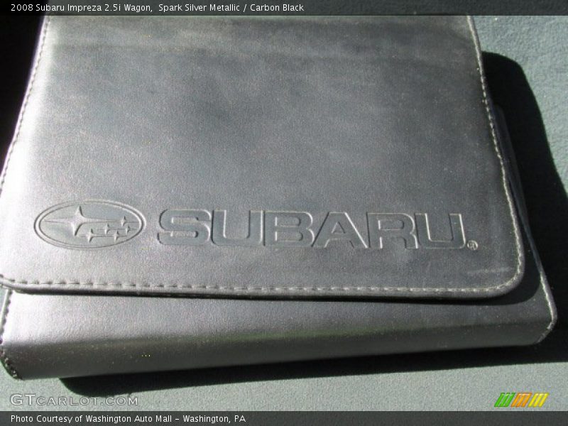 Spark Silver Metallic / Carbon Black 2008 Subaru Impreza 2.5i Wagon