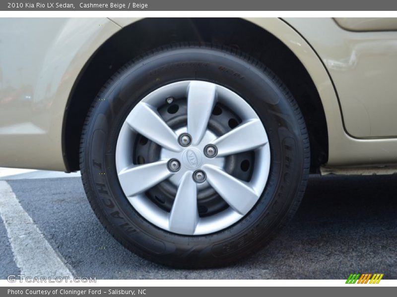 Cashmere Beige / Beige 2010 Kia Rio LX Sedan