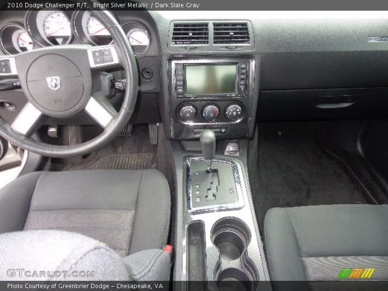 Bright Silver Metallic / Dark Slate Gray 2010 Dodge Challenger R/T